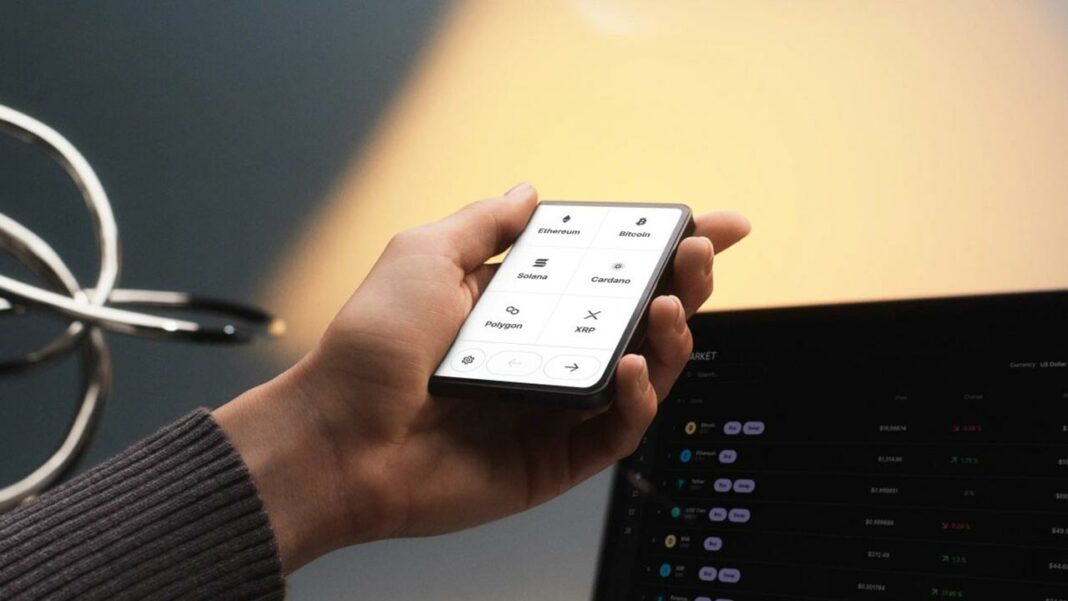 Crypto wallet Ledger Stax